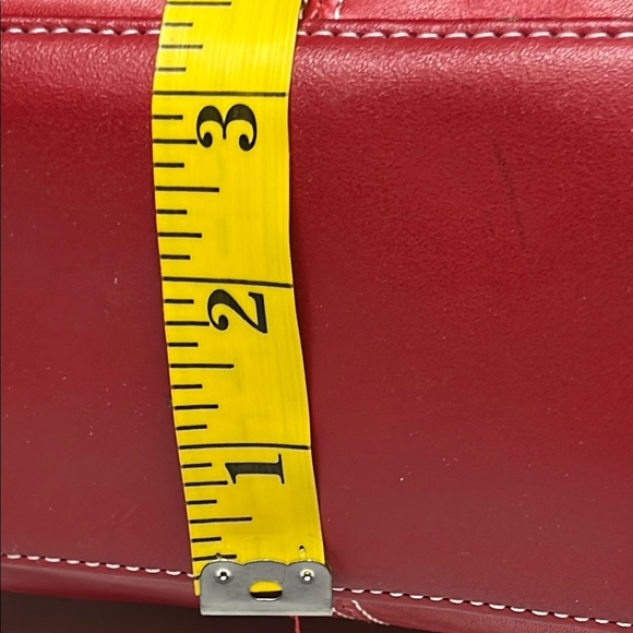 Vintage Wilson Leather Bag Red - Picture 14 of 16